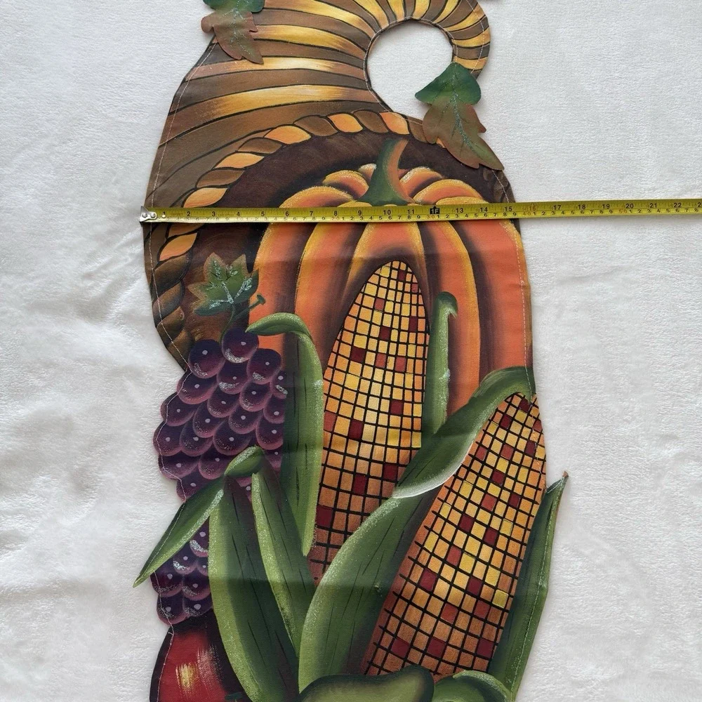 Give Thanks Cornucopia Wall Hanging 52